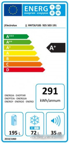 Холодильник Electrolux RNT3LF18S фото 2