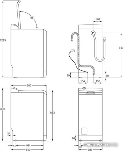 Стиральная машина Electrolux EWT0862IFW фото 4