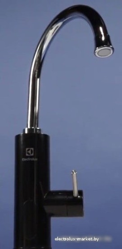 Проточный электрический водонагреватель-кран Electrolux Taptronic (черный) фото 3
