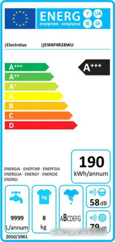 Стиральная машина Electrolux EW6F4R28WU фото 2