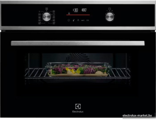 Электрический духовой шкаф Electrolux CombiQuick 600 EVL6E49X фото 1
